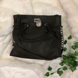 Michael kris Olive Green 2 handle bag